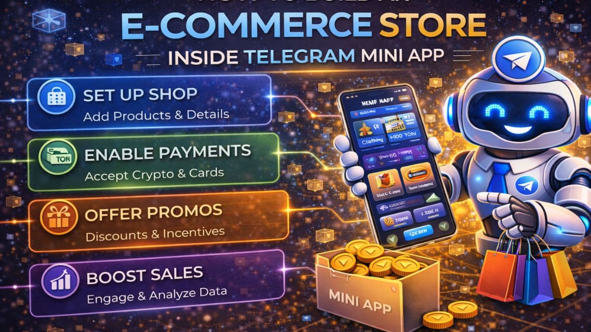 How to Build an E-commerce Store Inside Telegram Mini App