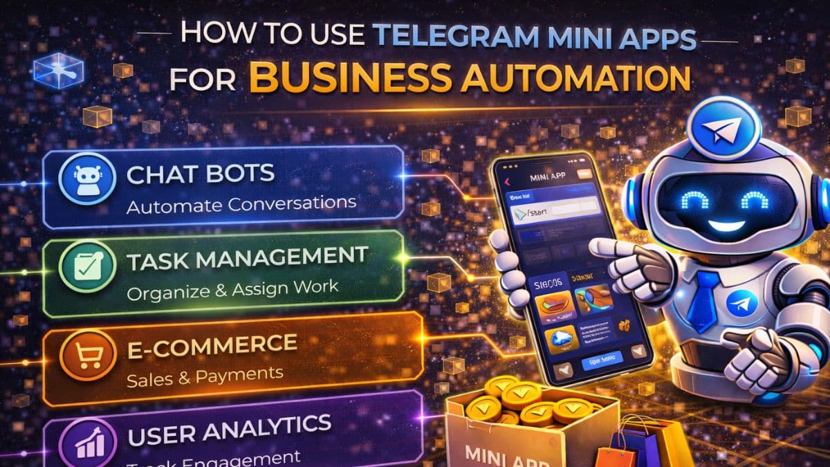 How to Use Telegram Mini Apps for Business Automation