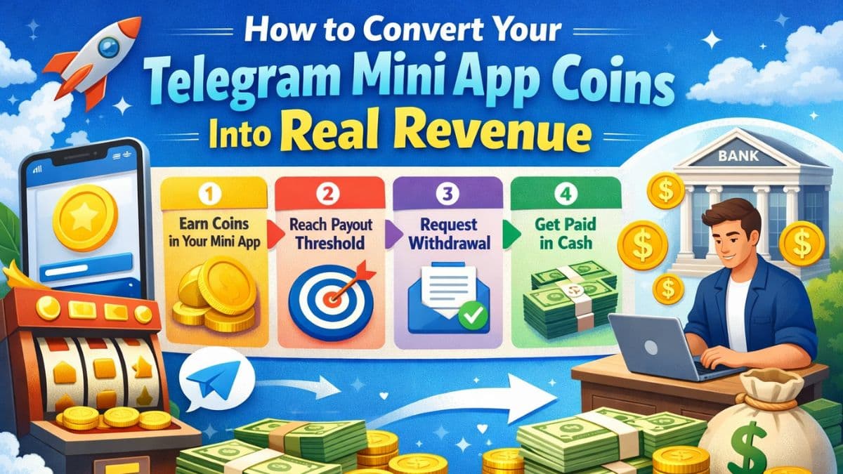 How to Convert Your Telegram Mini App Coins Into Real Revenue