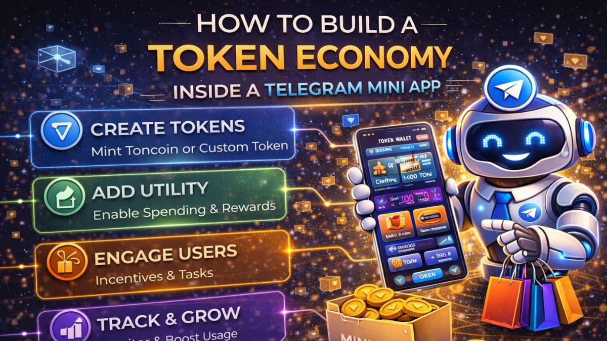 How to Build a Token Economy Inside a Telegram Mini App