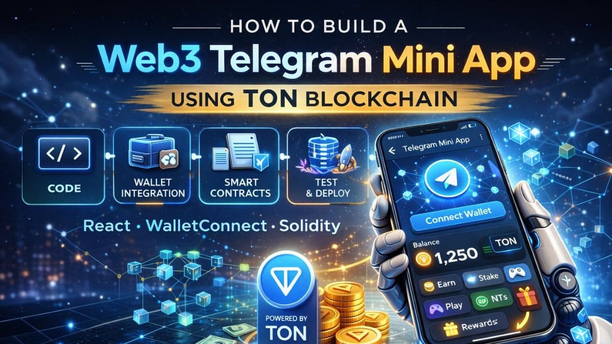 How to Build a Web3 Telegram Mini App Using TON Blockchain
