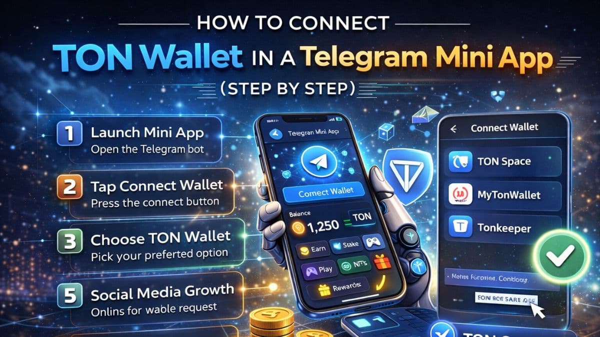 How to Connect TON Wallet in a Telegram Mini App (Step by Step)