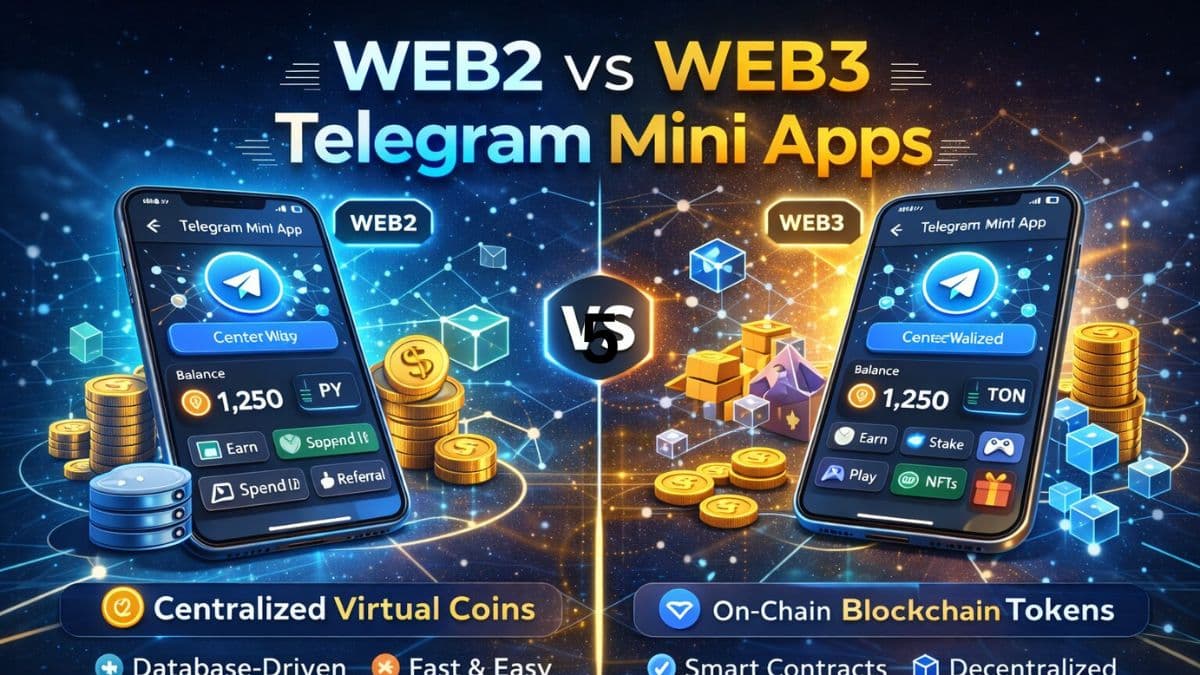 Web2 vs Web3 Telegram Mini Apps: Which One Should You Choose?