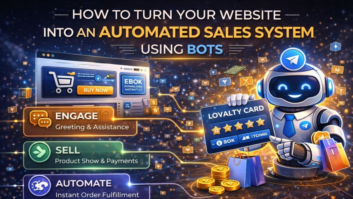 How to Turn Your Website Into an Automated Sales System Using Bots