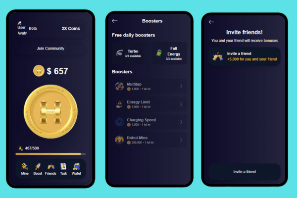 Hamster Kombat Template